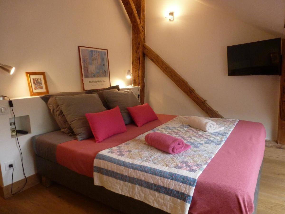 Au Cheval Blanc - Appartements Et Chambres D'Hotes Albertville Bagian luar foto