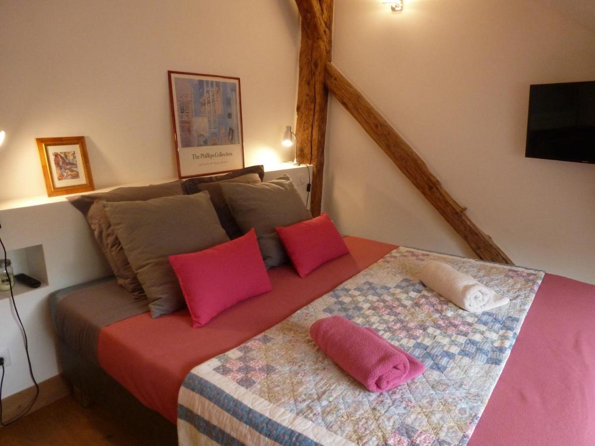 Au Cheval Blanc - Appartements Et Chambres D'Hotes Albertville Bagian luar foto